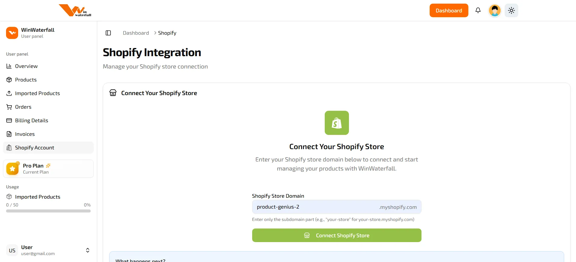 Shopify Product Import
